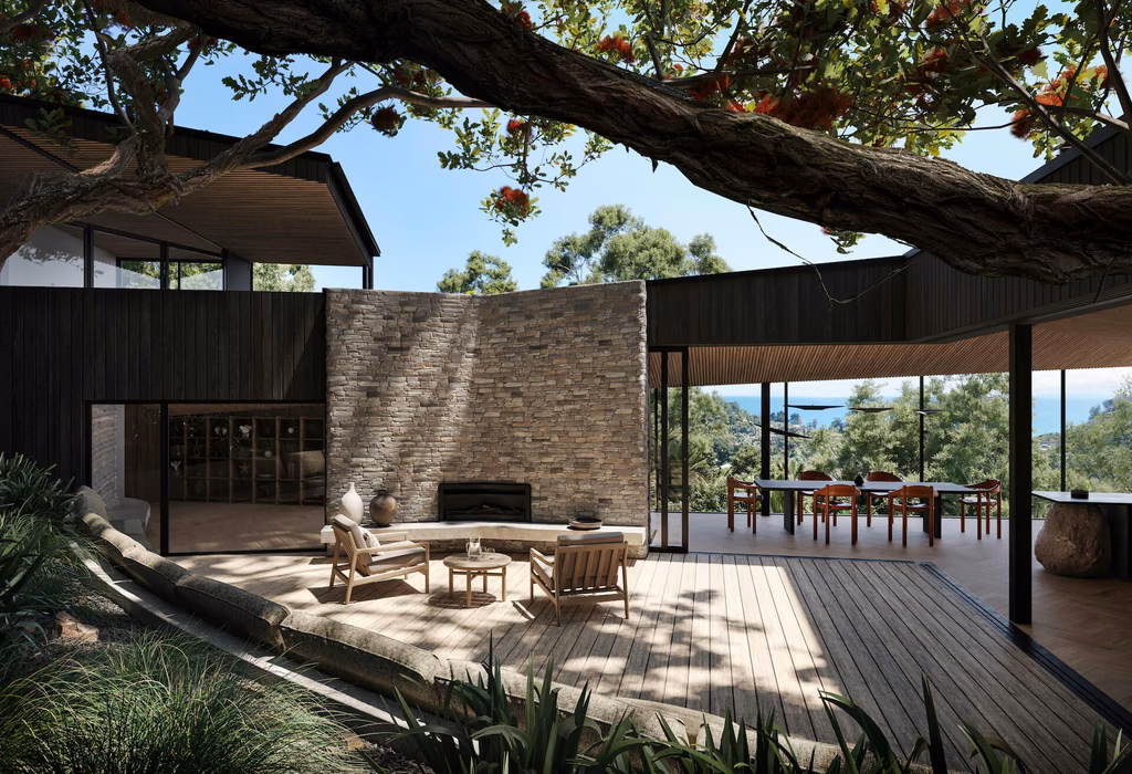 Pohutukawa house