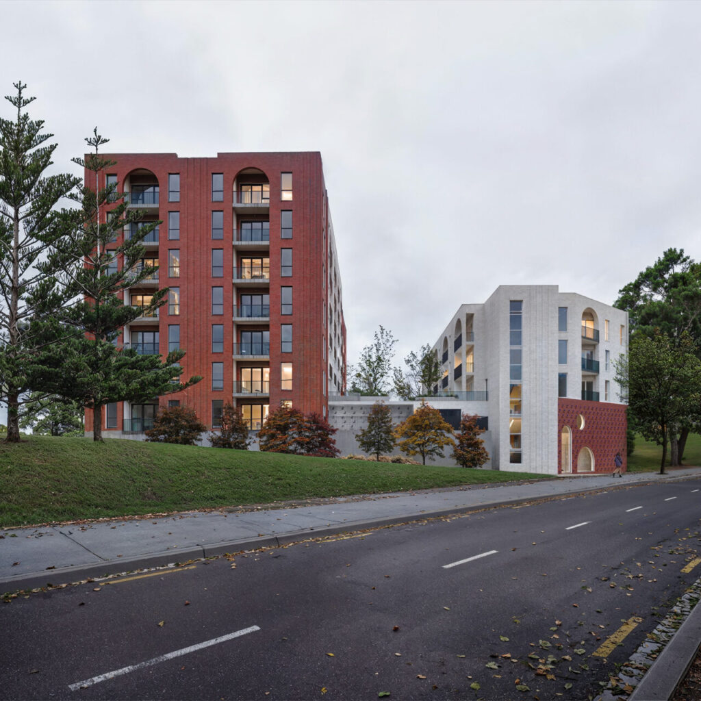 Architectural visualisation of a multi residential building in Auckland